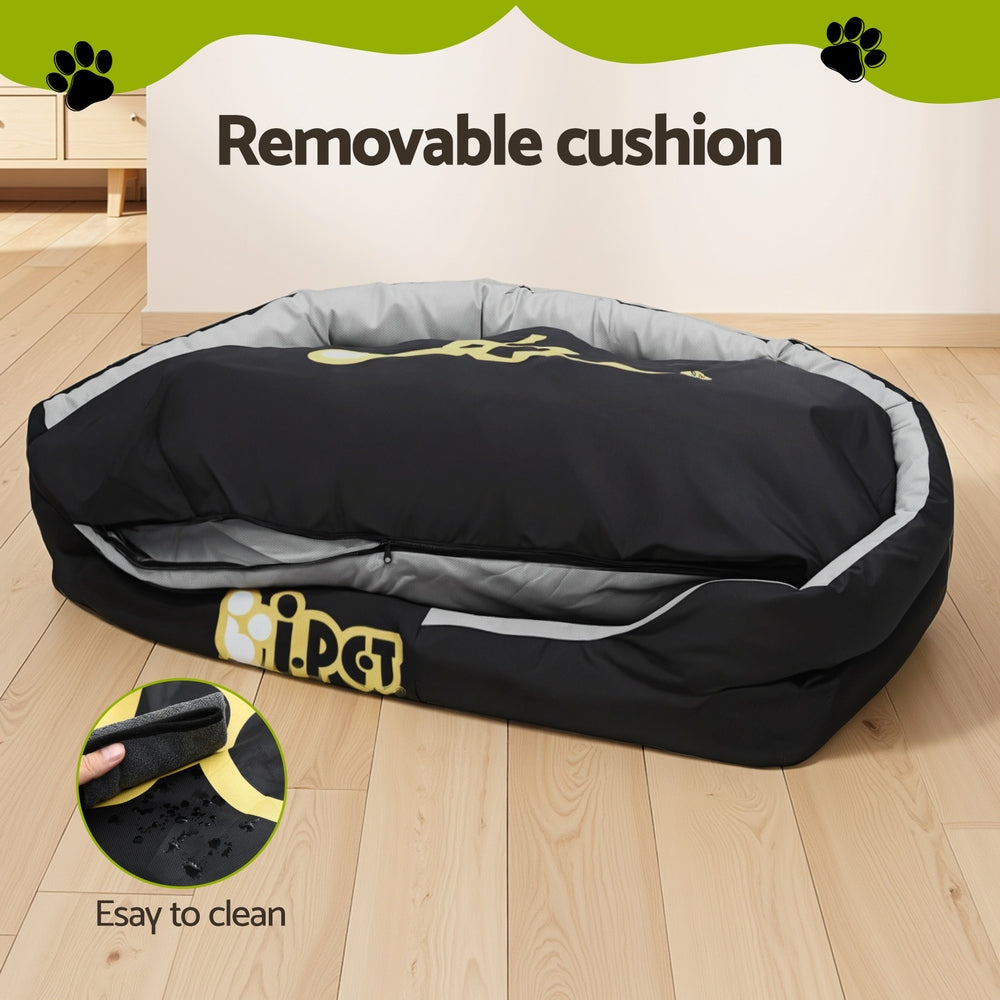 i.Pet Dog Bed XXL Large Jumbo Pet Calming Soft Sofa Cushion Mat Washable 130x90x26cm - i.Pet