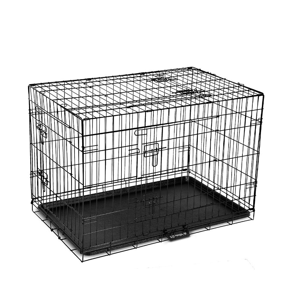 i.Pet 36" Dog Cage Crate Kennel 3 Doors - i.Pet