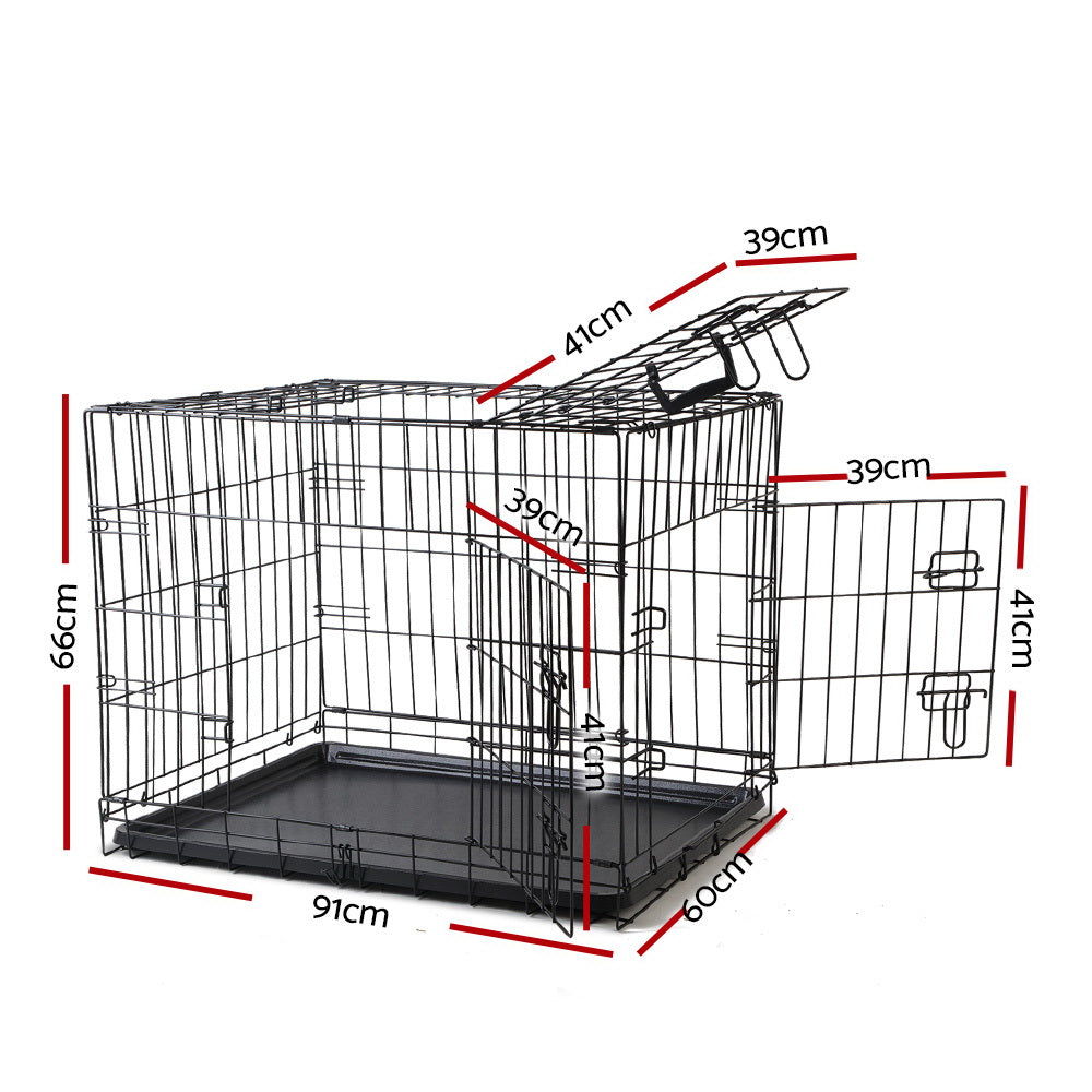 36 inch Collapsible Dog Cage Puppy Crate Australia