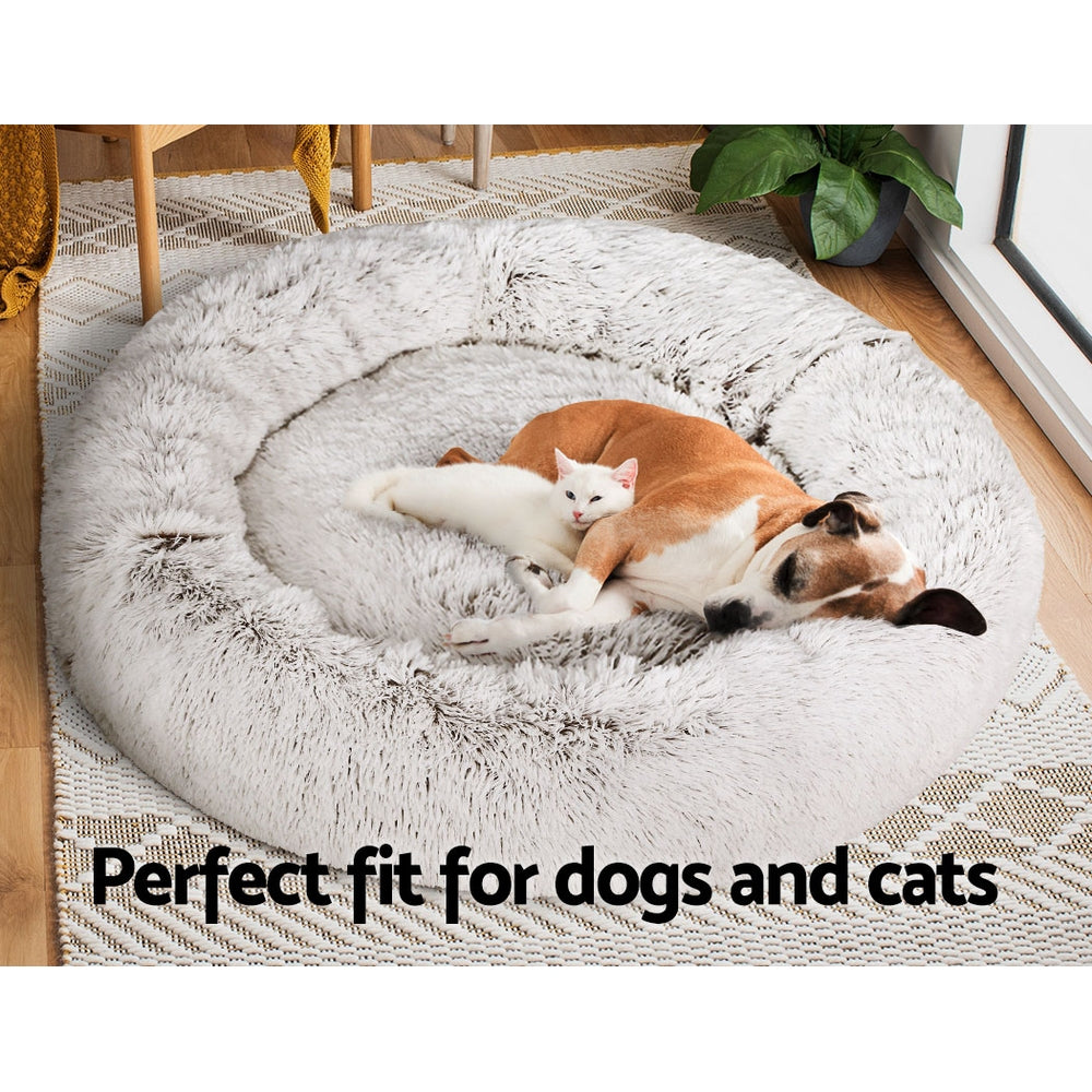 i.Pet Pet Bed Dog Bed Cat Calming Extra Large 110cm Sleeping Comfy Washable - i.Pet