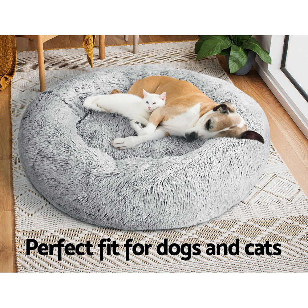 i.Pet Pet Bed Dog Bed Cat Large 90cm Charcoal - i.Pet