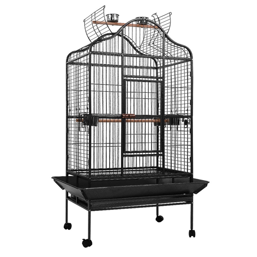 i.Pet Large Bird Cage Parrot Aviary 168cm with Stand and Perch