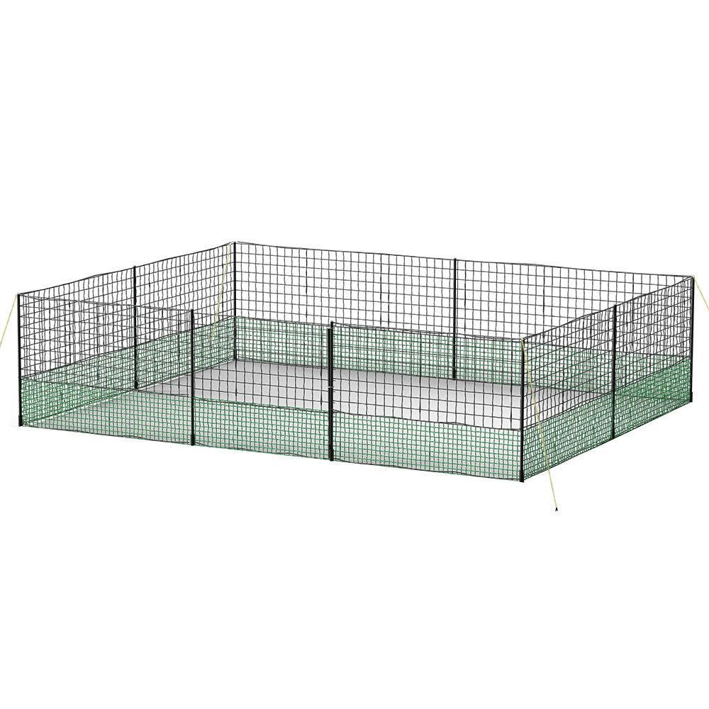 i.Pet Poultry Chicken Fence Netting Electric wire Ducks Goose Coop 25Mx125CM - i.Pet