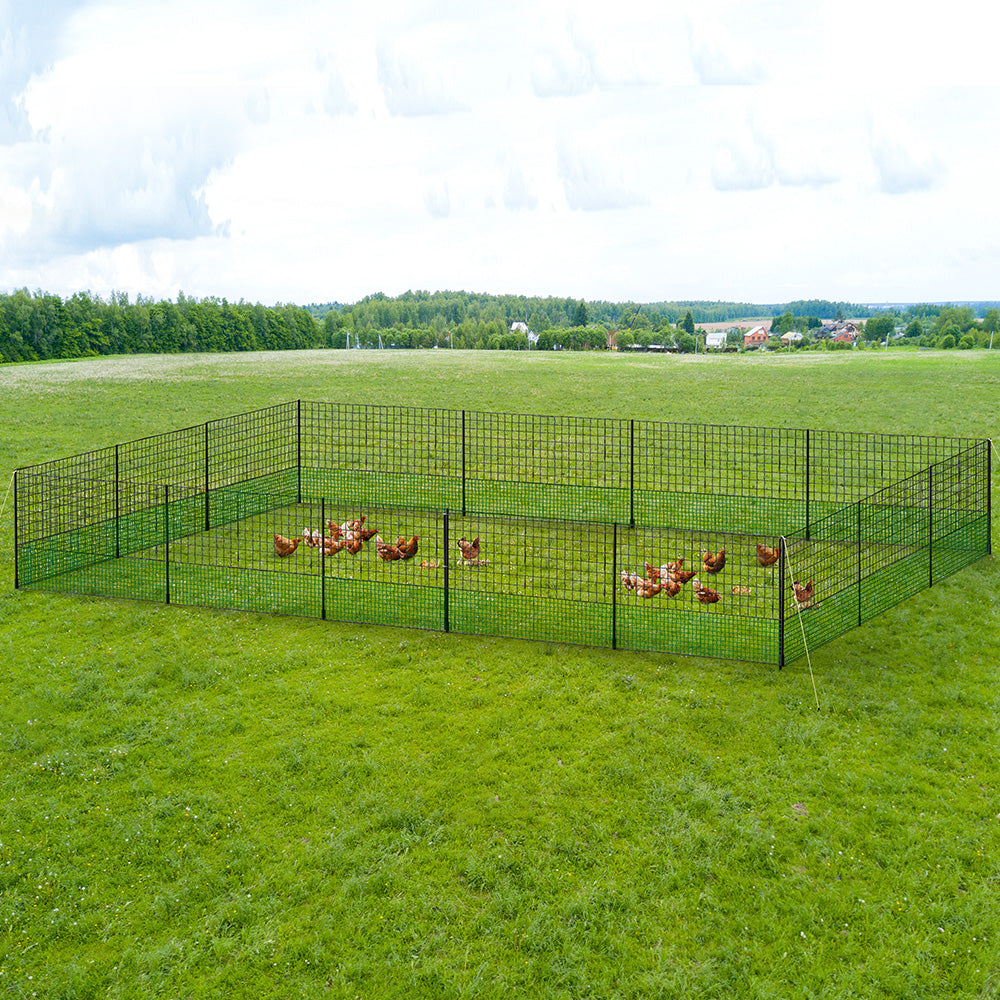 i.Pet Poultry Chicken Fence Netting Electric wire Ducks Goose Coop 50Mx125CM - i.Pet