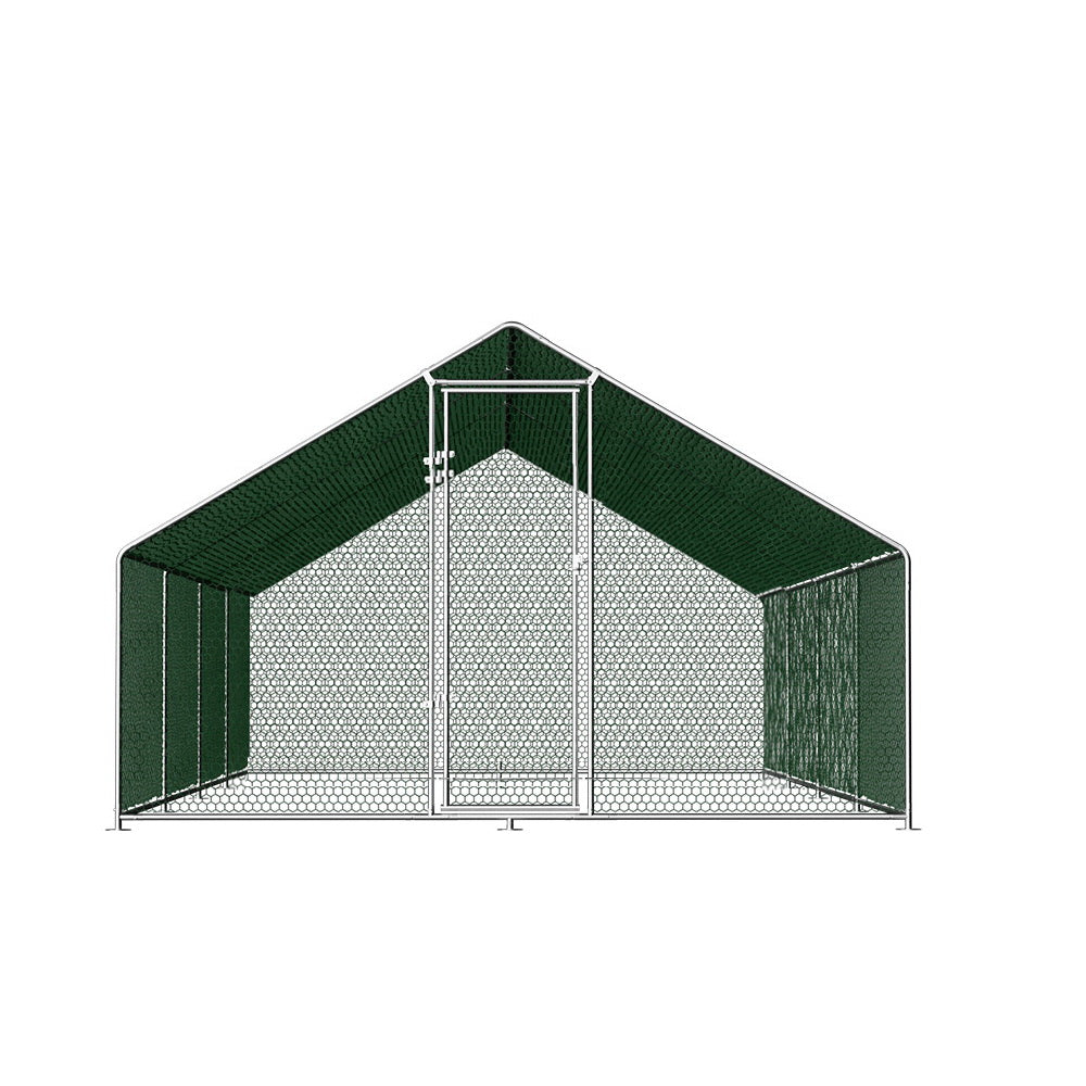 i.Pet Chicken Coop Cage Run Rabbit Hutch Large Walk In Hen House Cover 8mx3mx2m - i.Pet