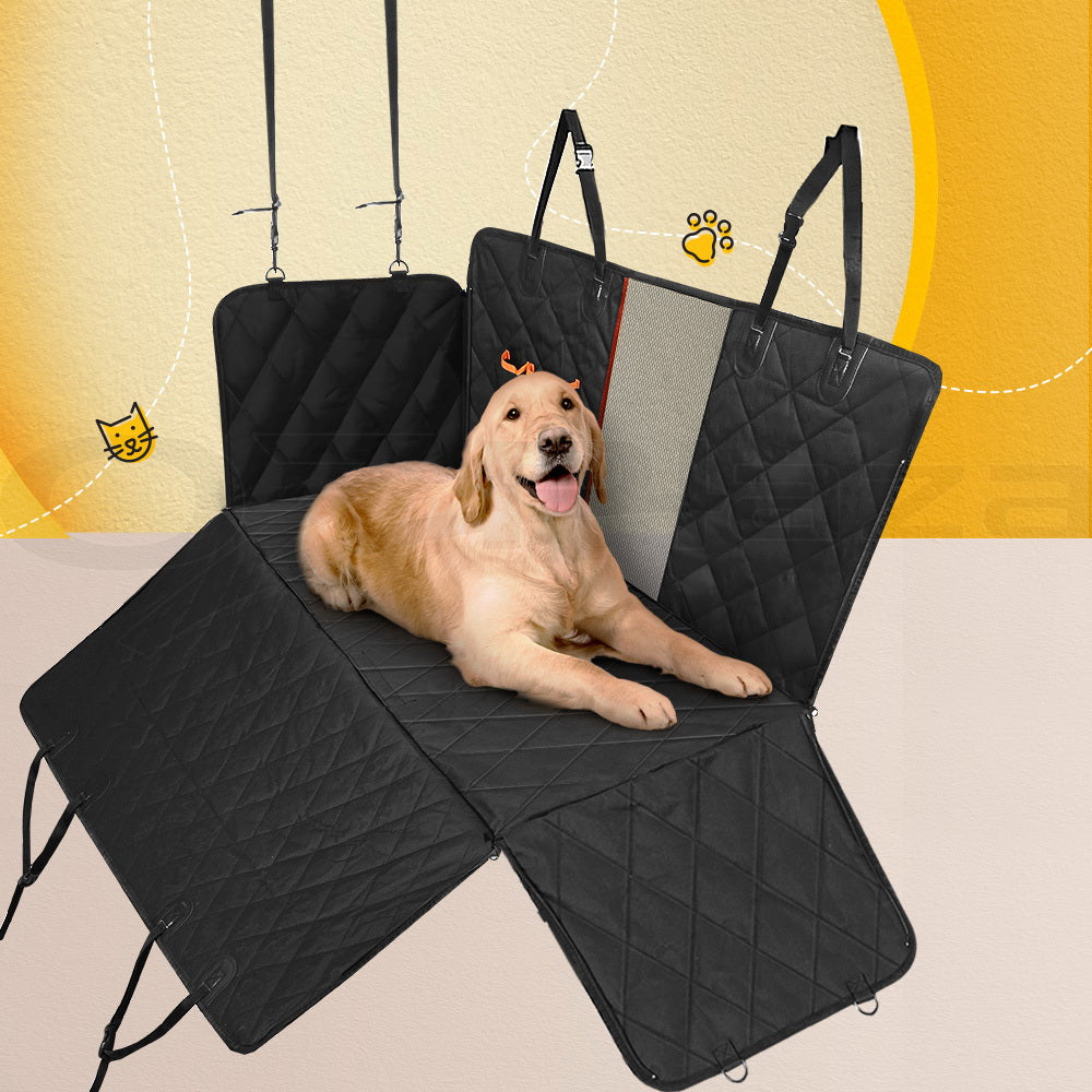 i.Pet Pet Car Seat Cover Dog Protector Hammock Back Waterproof Belt Non Slip Mat - i.Pet