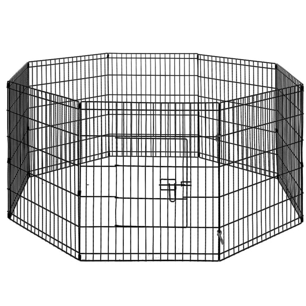 i.Pet 2 x 30-inch 8 Panel Dog Playpen Enclosure