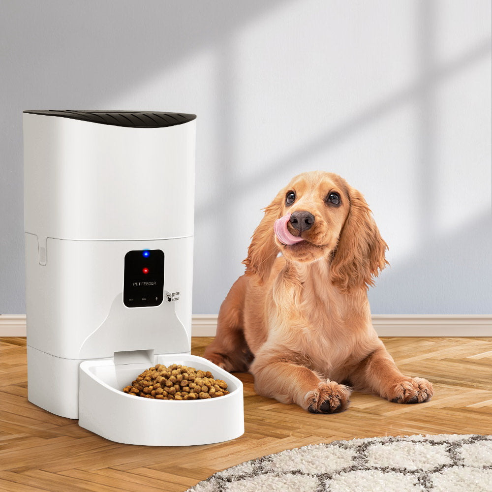i.Pet Automatic Pet Feeder 9L Auto Wifi Dog Cat Feeder Smart Food App Dispenser - i.Pet