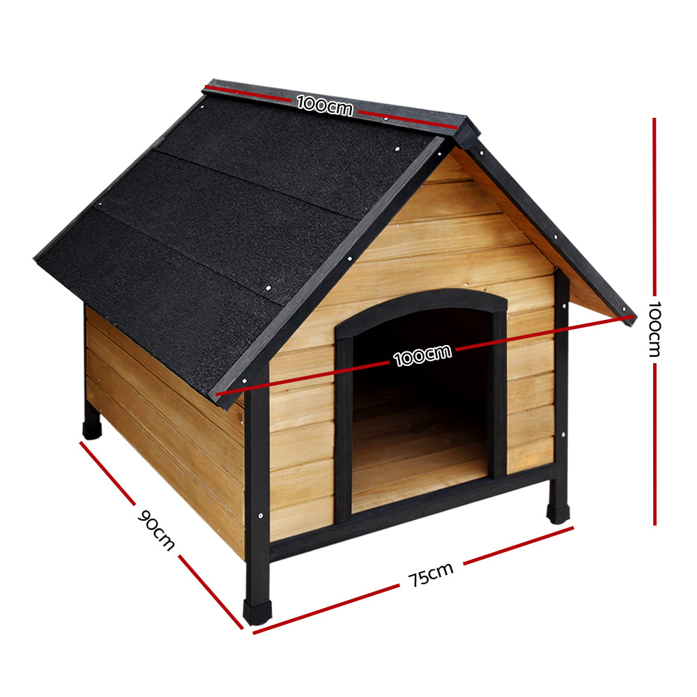 i.Pet Dog Kennel House Extra Large Outdoor Wooden Pet House Puppy XL - i.Pet